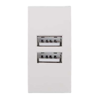 Διπλός φορτιστής USB A 12W