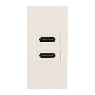 Διπλός φορτιστής USB C 10,5W